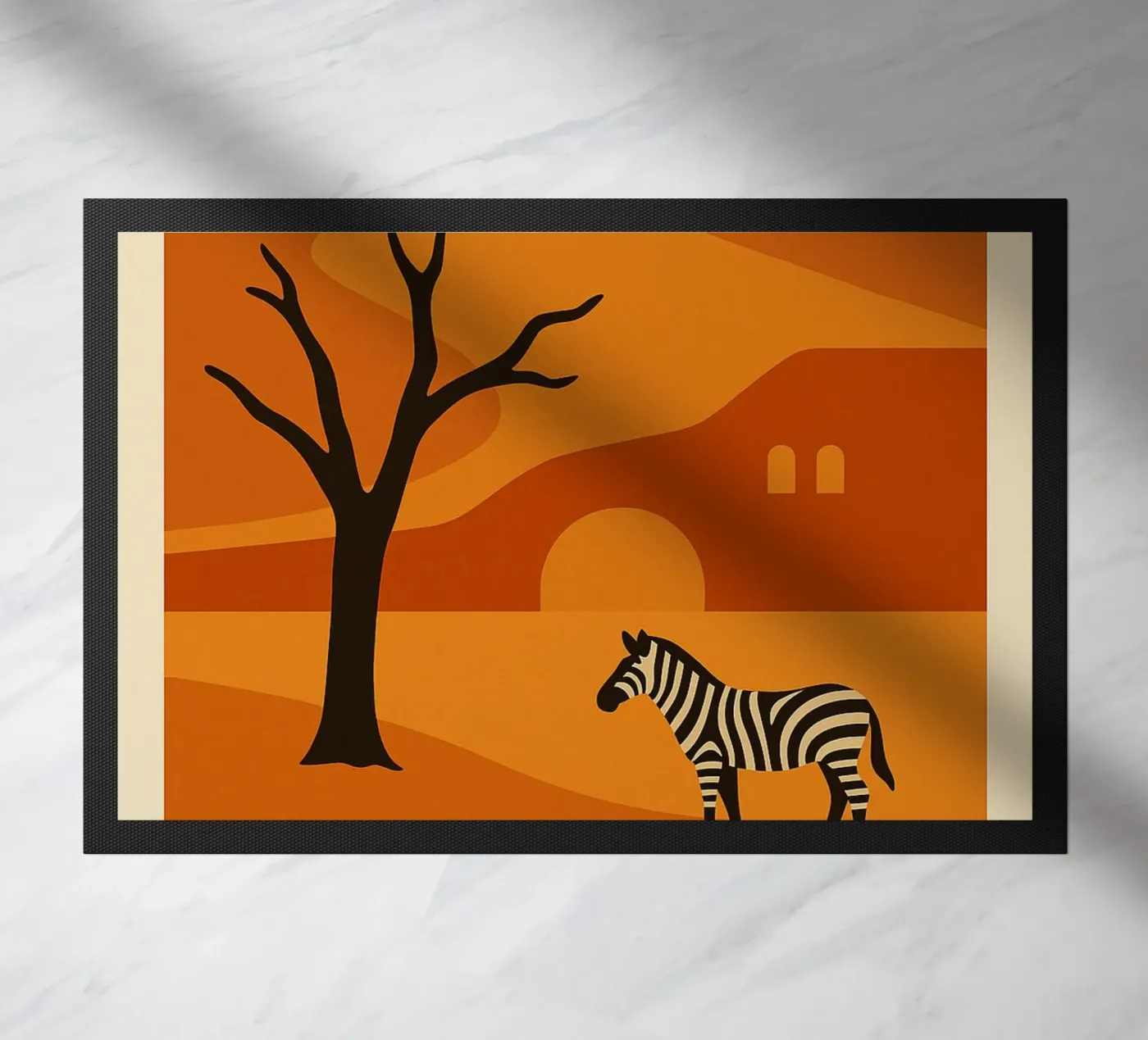 NAMIBIA - Wild and sublime doormat by JETLAG | affiches voyage