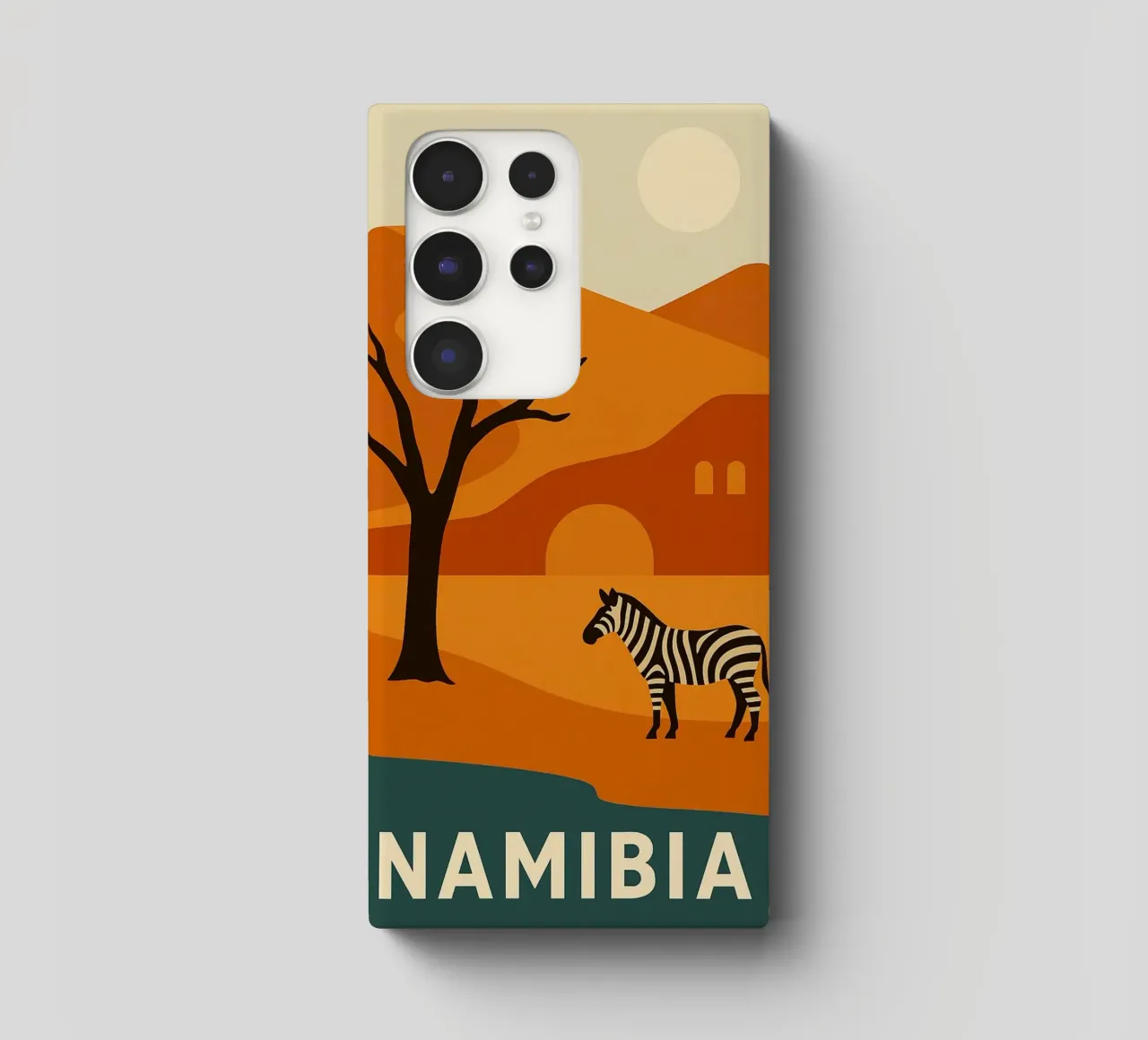 NAMIBIA - Selvaggia e sublime cover samsung da JETLAG | affiches voyage