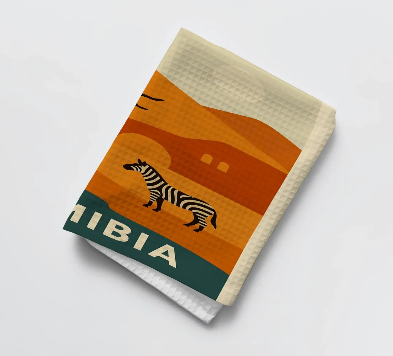 NAMIBIA - Selvaggia e sublime canovaccio da cucina da JETLAG | affiches voyage