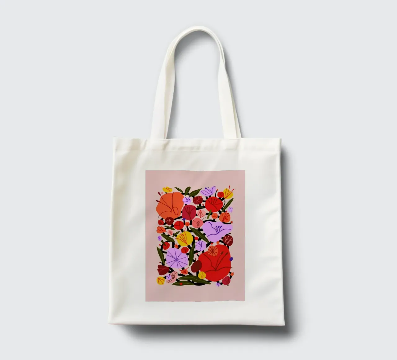 Cheer Up Buttercup II borsa in juta da Pure