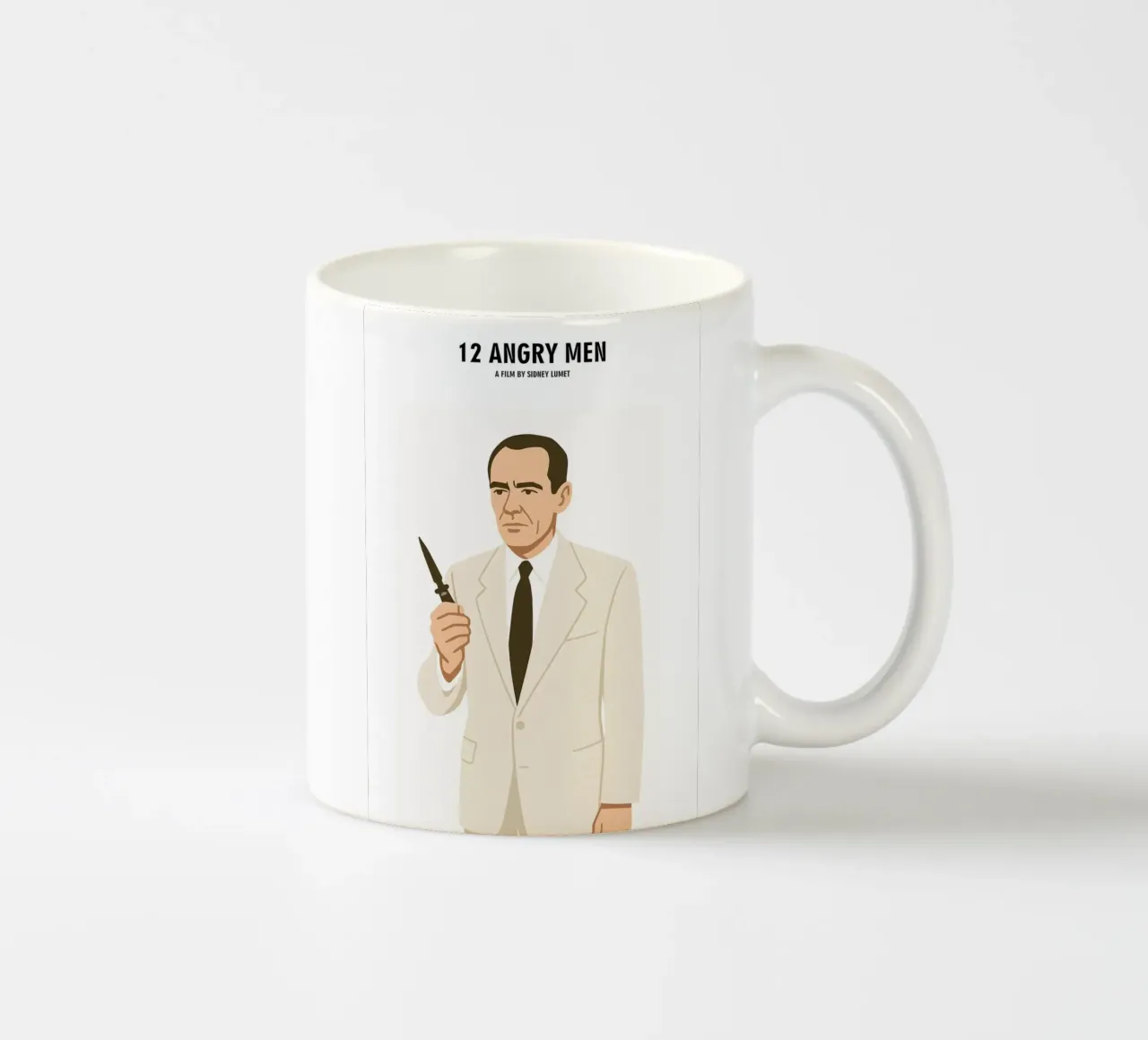 12 Angry Men Minimalist tazza in ceramica da MoviesArt