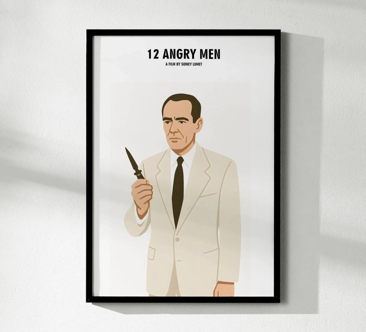 12 Angry Men Minimalist Poster von MoviesArt