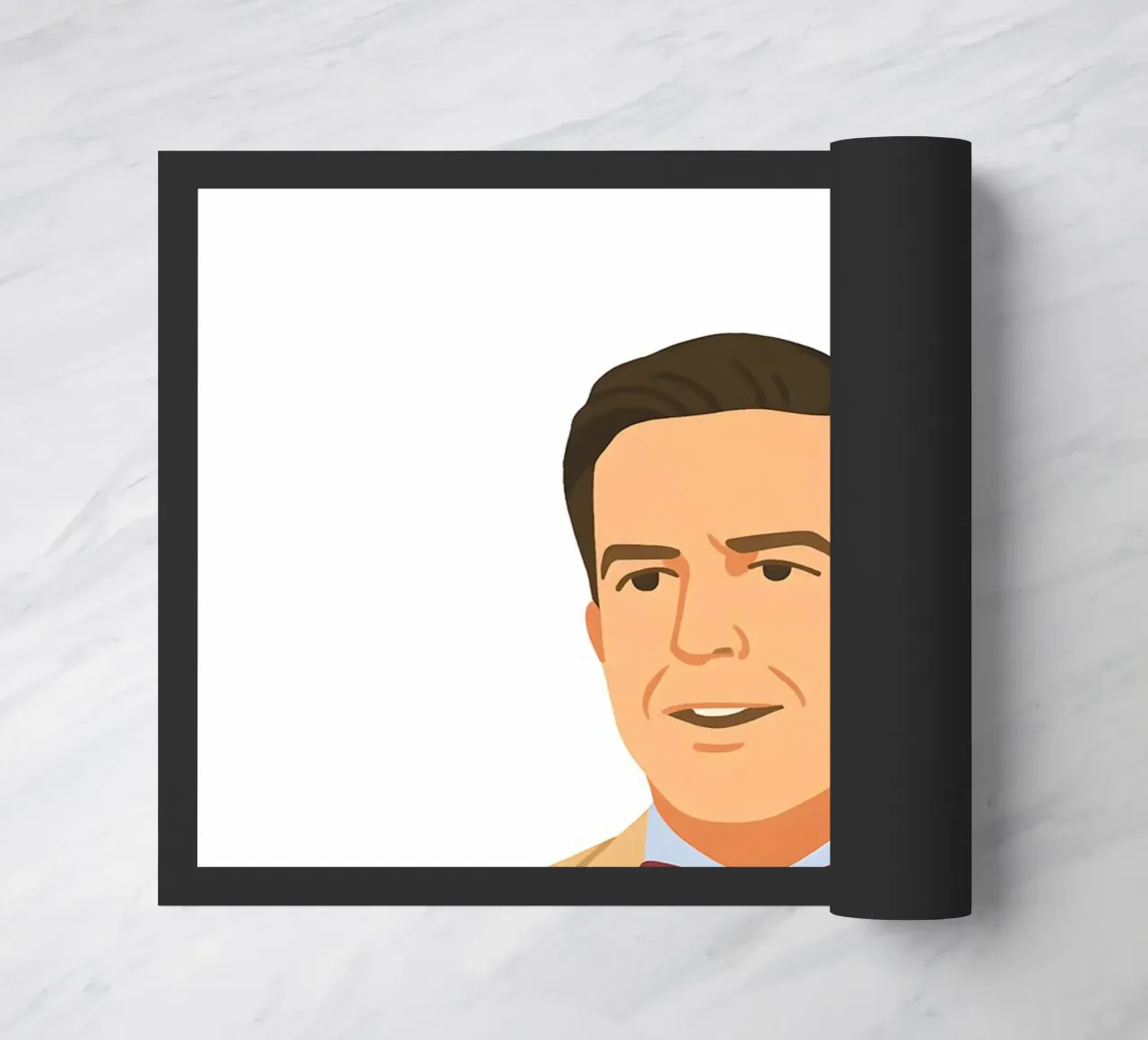 Andy Bernard The Office zerbino da MoviesArt