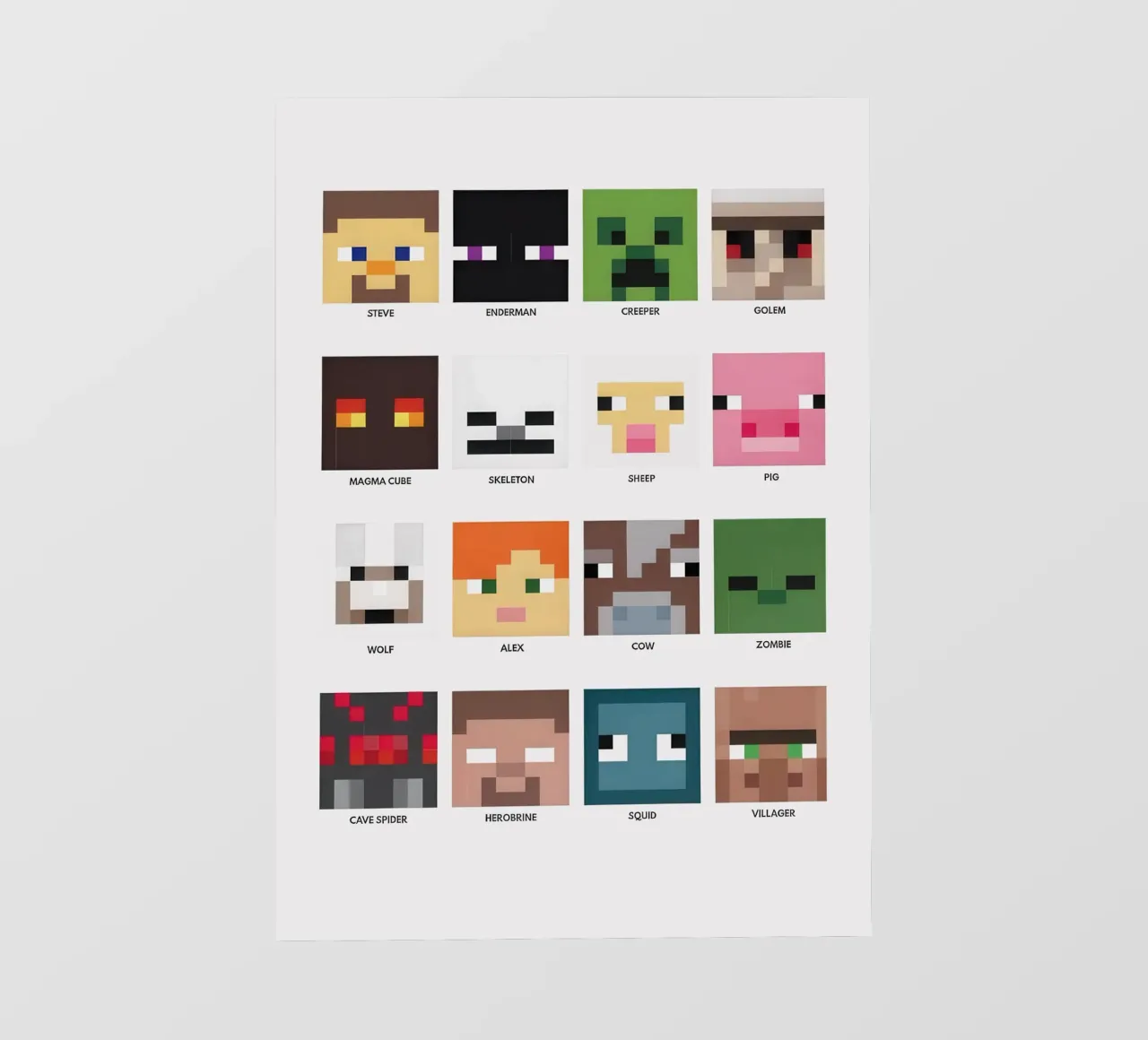 MinecraftPixels pellicola backlit da NextPixel