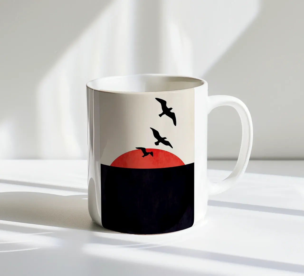 Sunset Breeze - AZUL tazza in ceramica da Kubistika