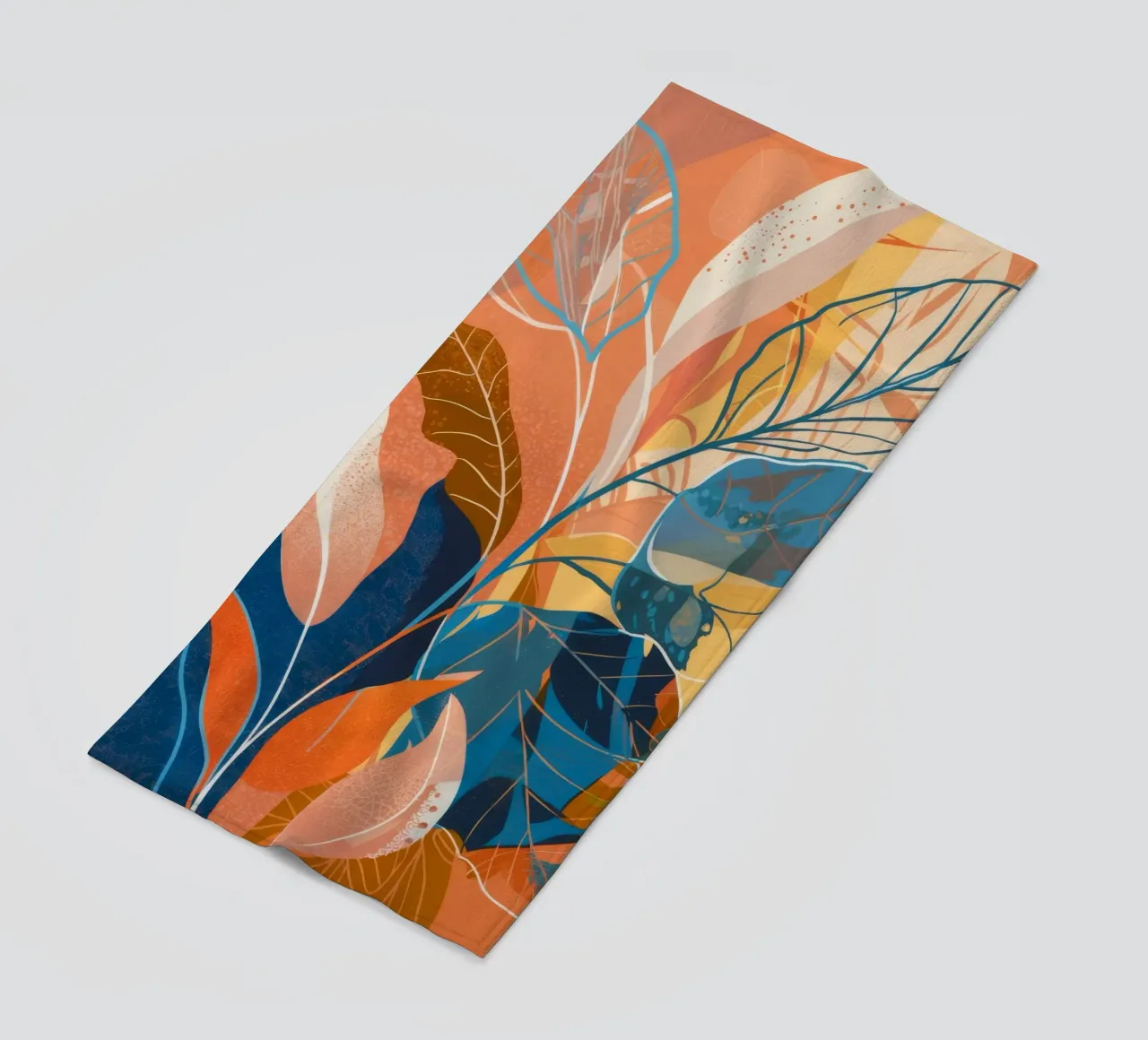 Forme floreali astratte telo mare da Paez Harmony