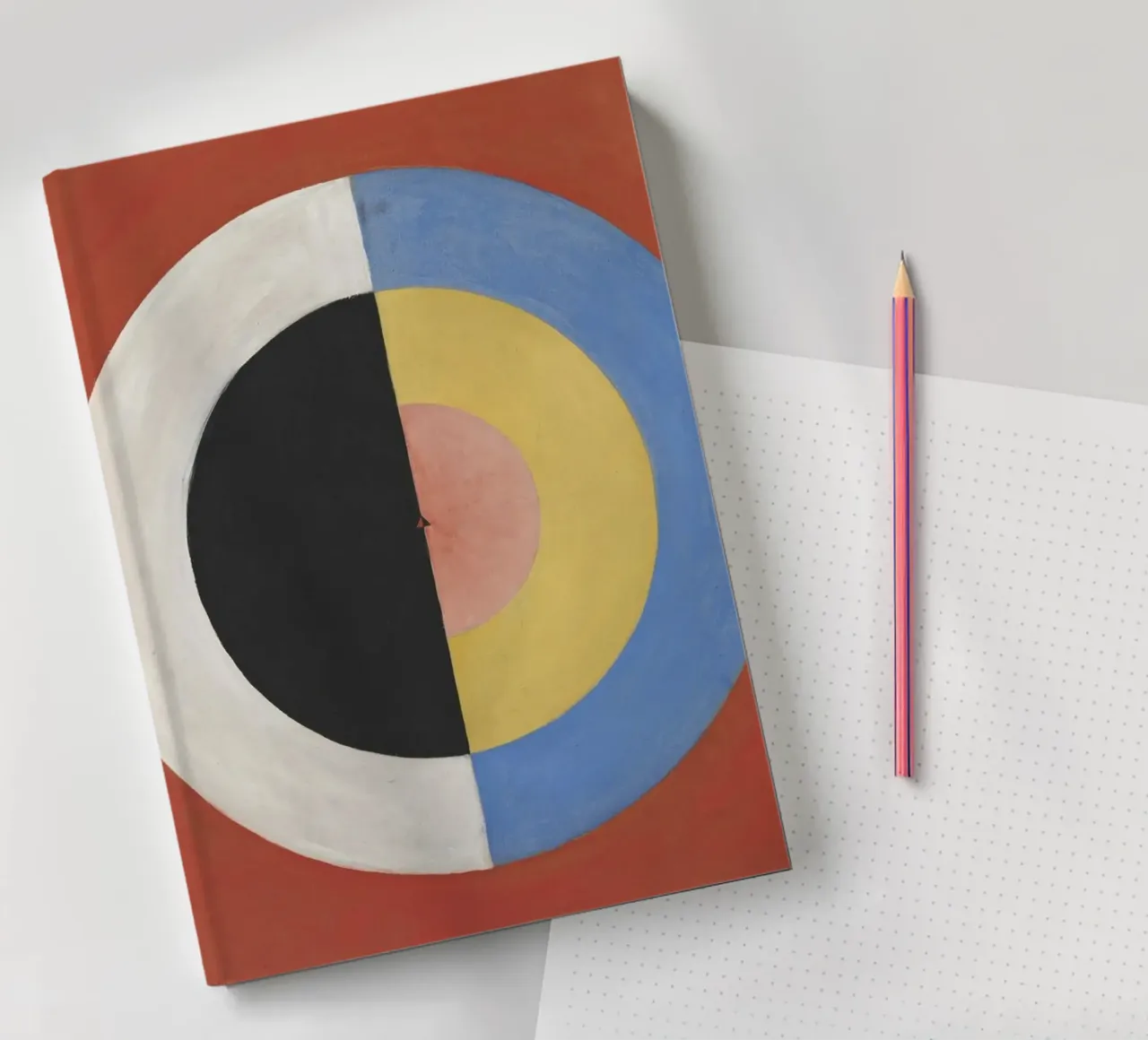 HILMA AF KLINT visual harmony notebook by Hilma HIll