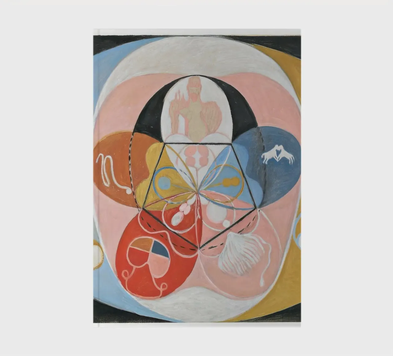 HILMA AF KLINT color gradients notebook by Hilma HIll