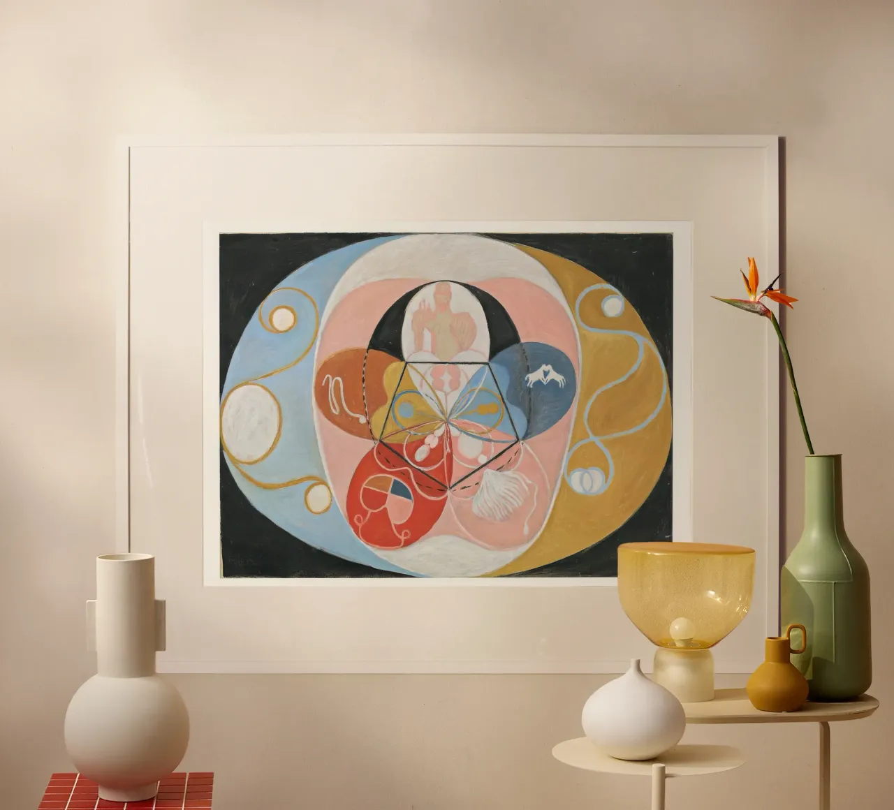HILMA AF KLINT color gradients hahnemühle by Hilma HIll
