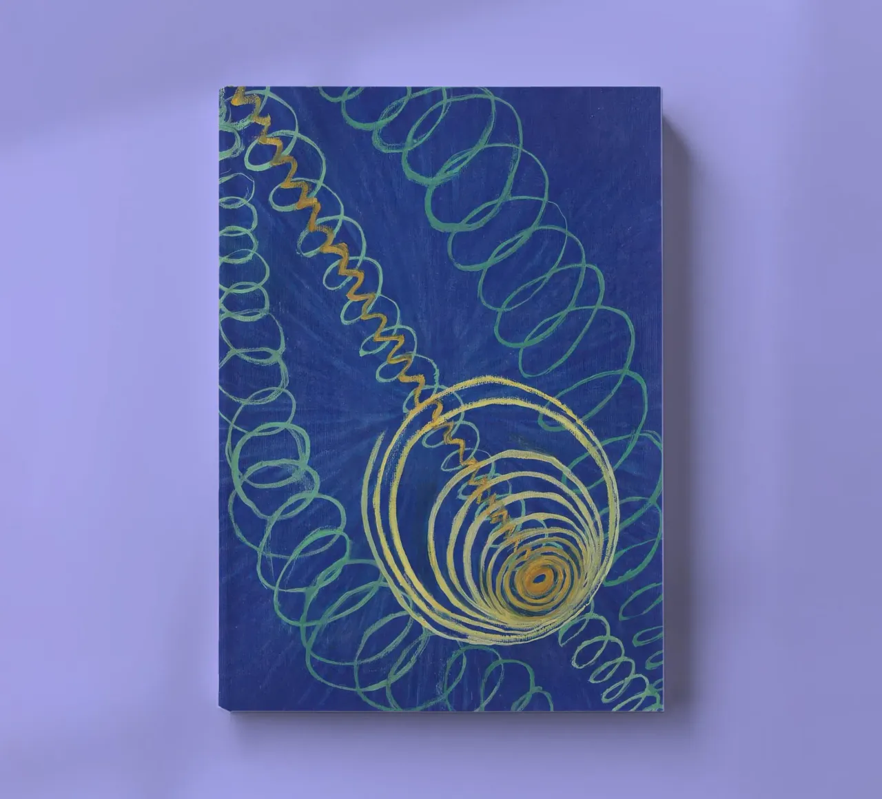 HILMA AF KLINT strahlende Linien Notizbuch von Hilma HIll