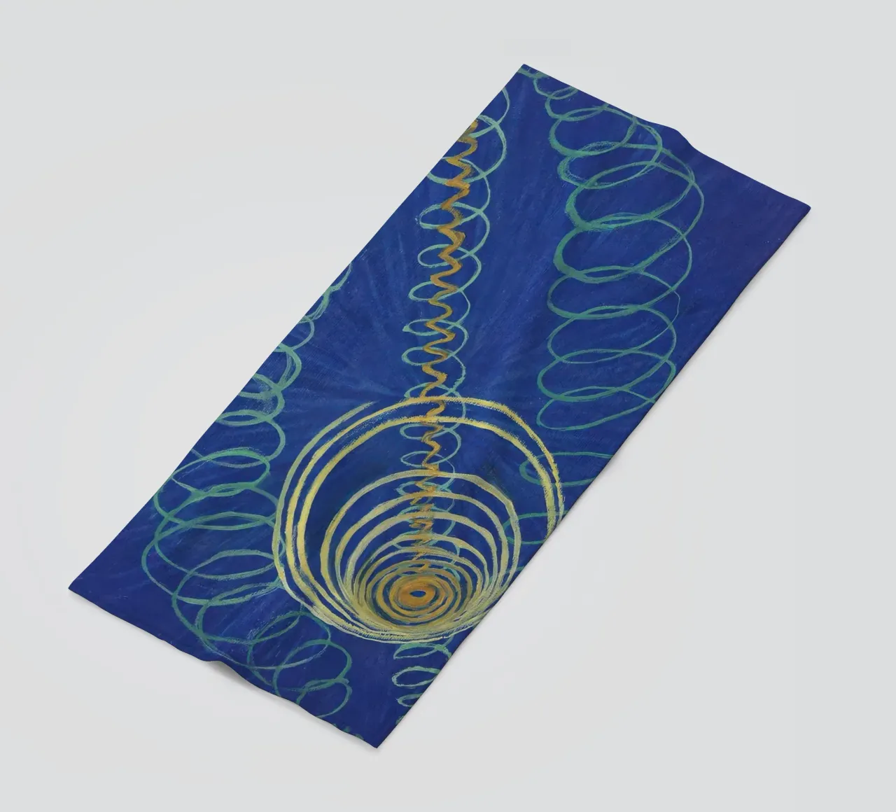 Linee radianti HILMA AF KLINT telo mare da Hilma HIll