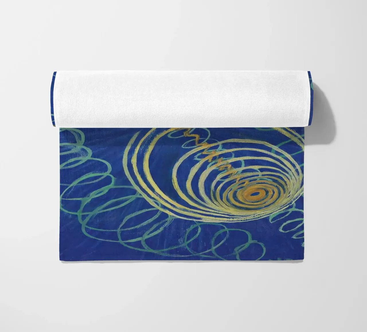 Linee radianti HILMA AF KLINT telo mare da Hilma HIll