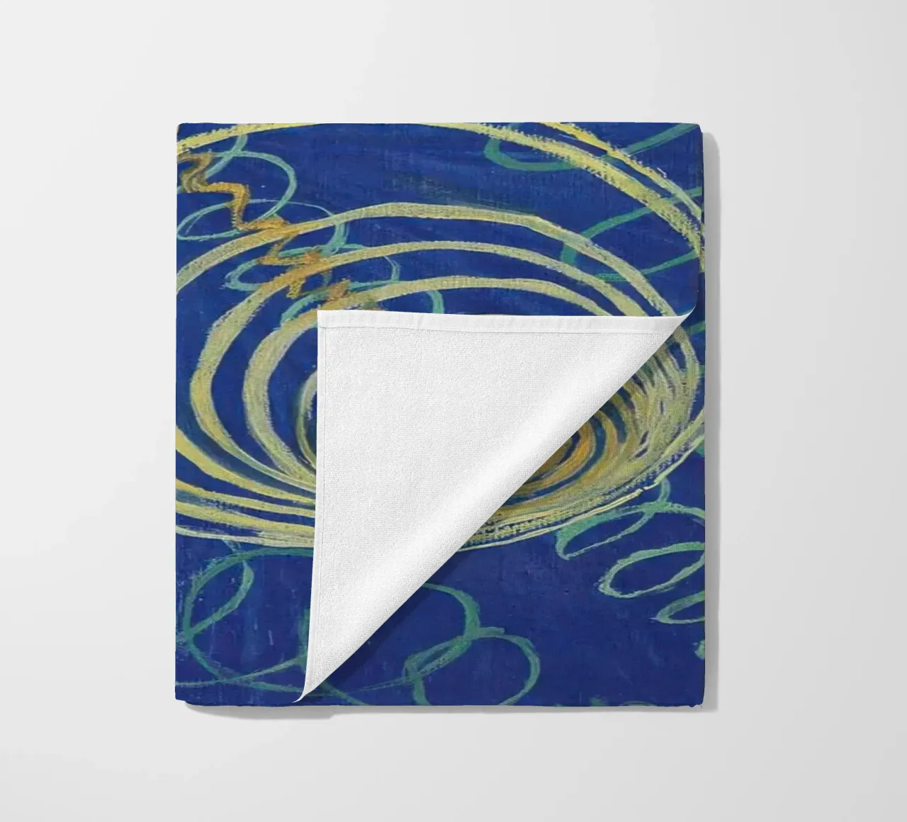 Linee radianti HILMA AF KLINT telo mare da Hilma HIll