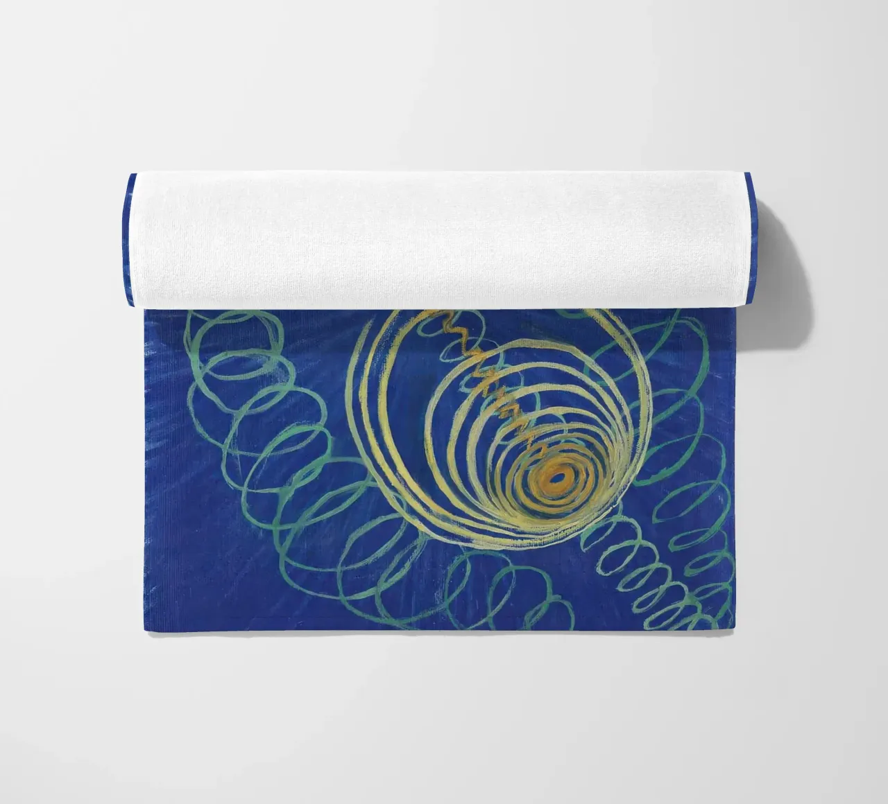 Linee radianti HILMA AF KLINT telo mare da Hilma HIll