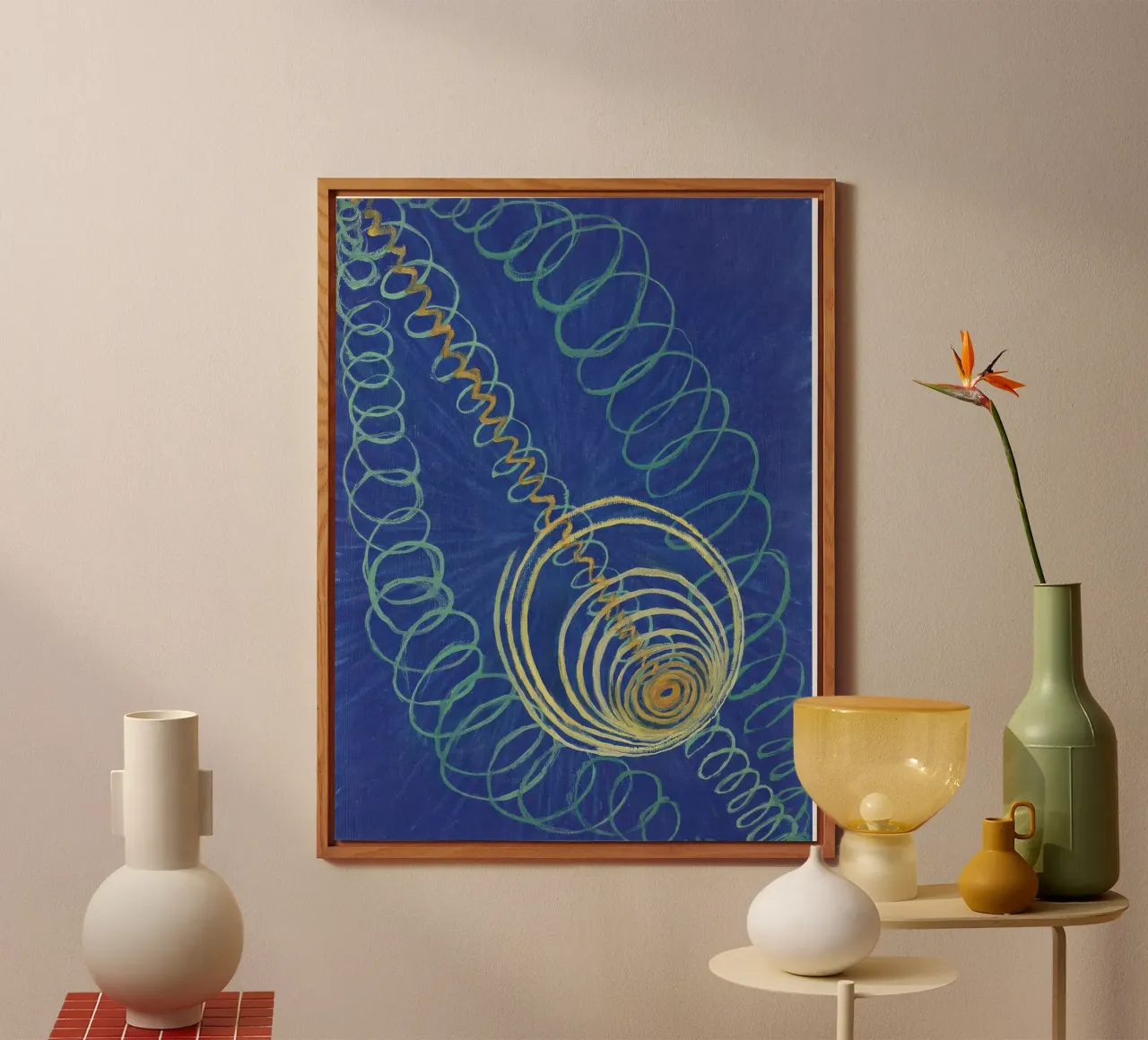 Linee radianti HILMA AF KLINT alluminio dibond da Hilma HIll