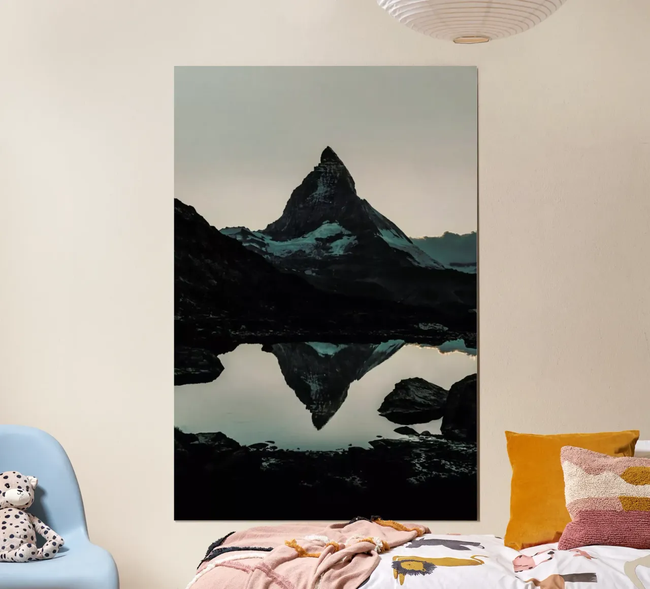 Zermatt poster con telaio in alluminio da EyeEm Mobile GmbH