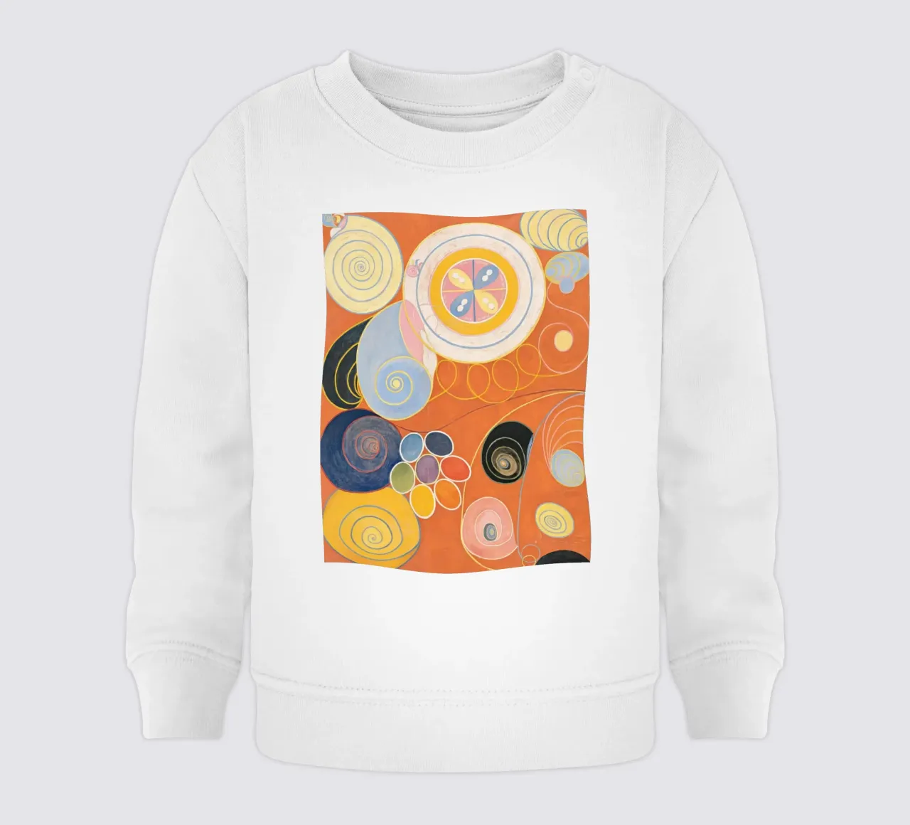 HILMA AF KLINT forme organiche felpa neonato da Hilma HIll