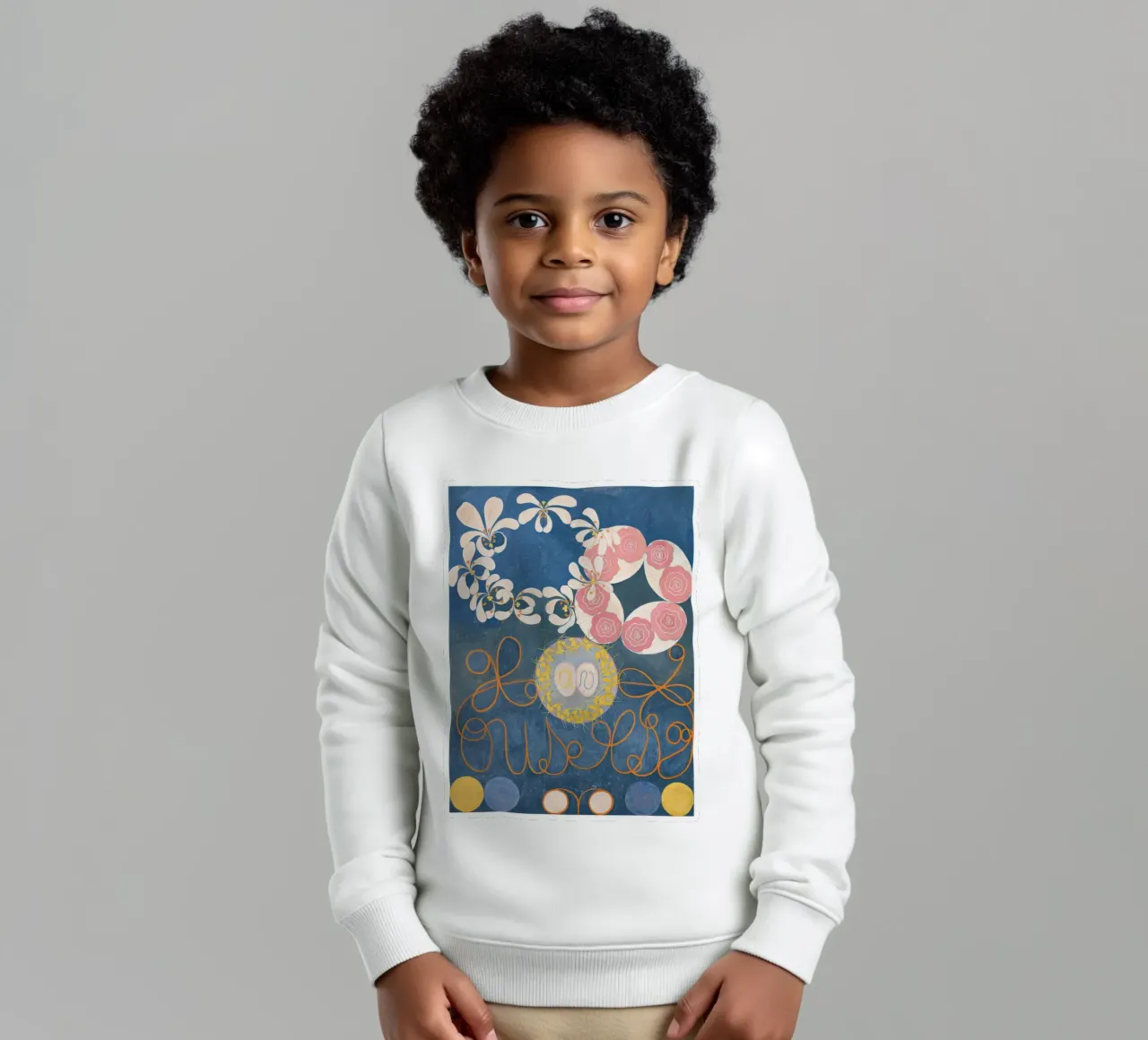 Mandala HILMA AF KLINT felpa bambino da Hilma HIll