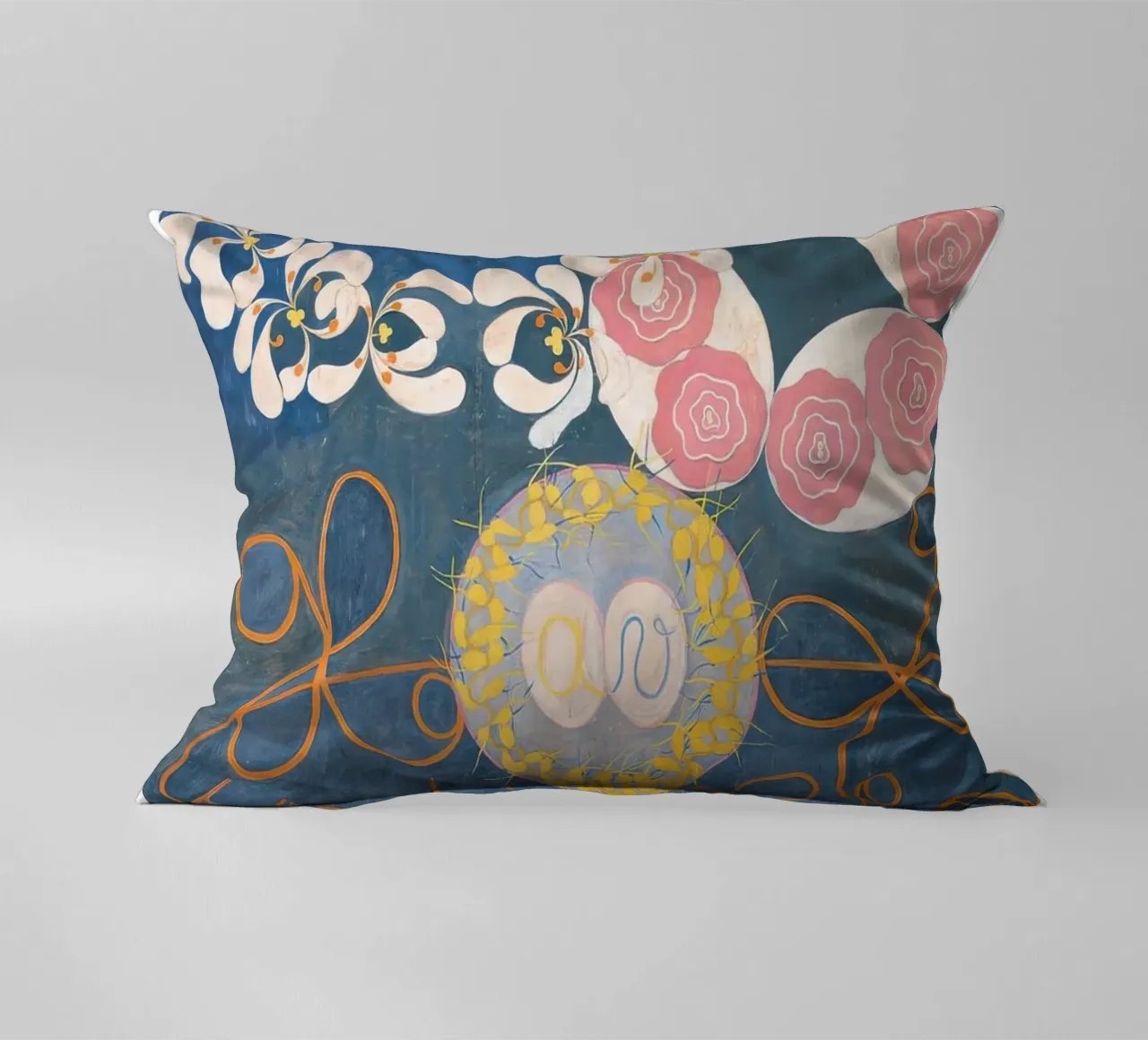 Mandala HILMA AF KLINT cuscino da Hilma HIll