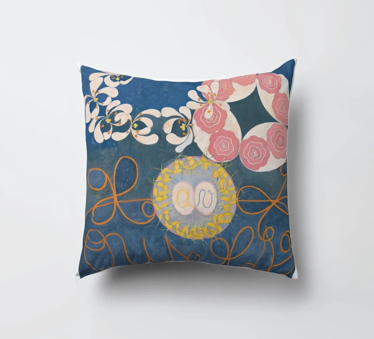 Mandala HILMA AF KLINT cuscino da Hilma HIll