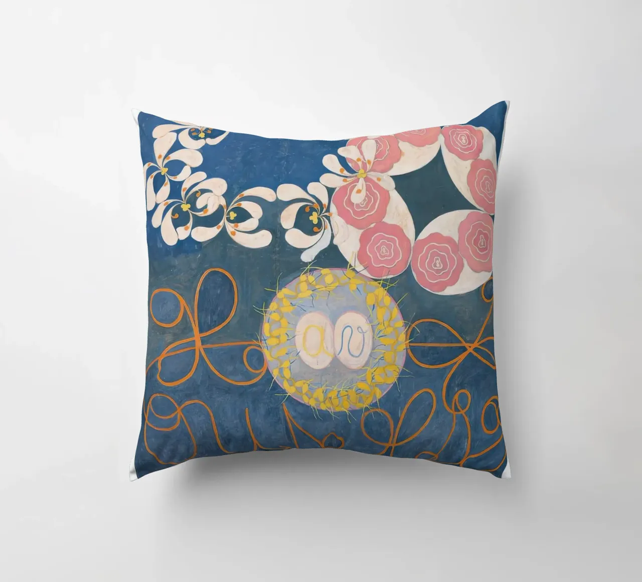Mandala HILMA AF KLINT cuscino da Hilma HIll