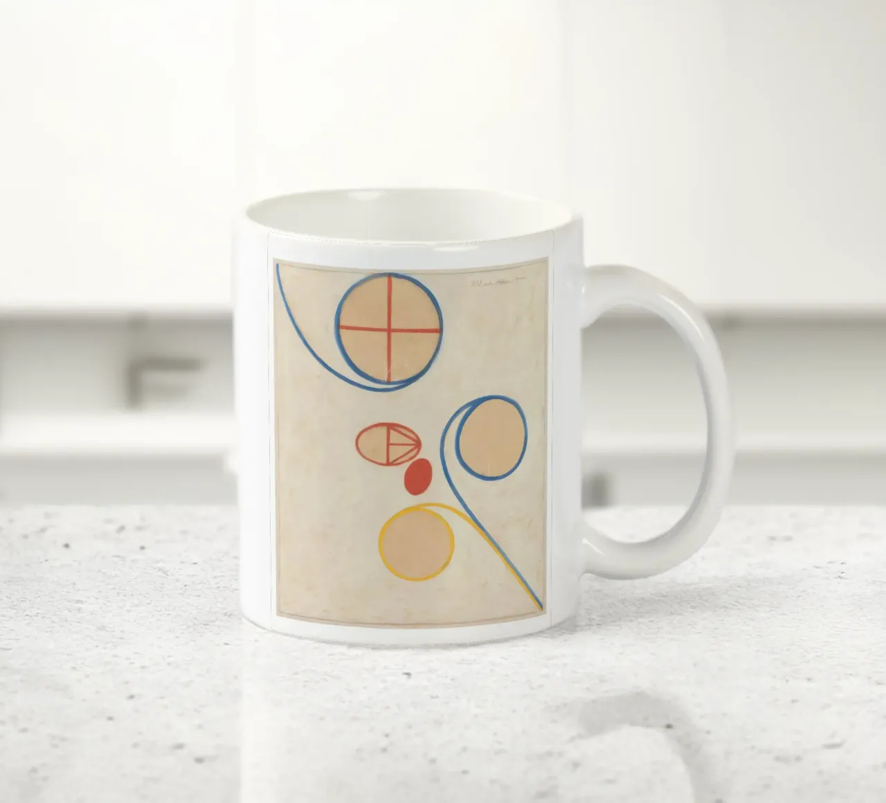 Composizione HILMA AF KLINT tazza in ceramica da Hilma HIll