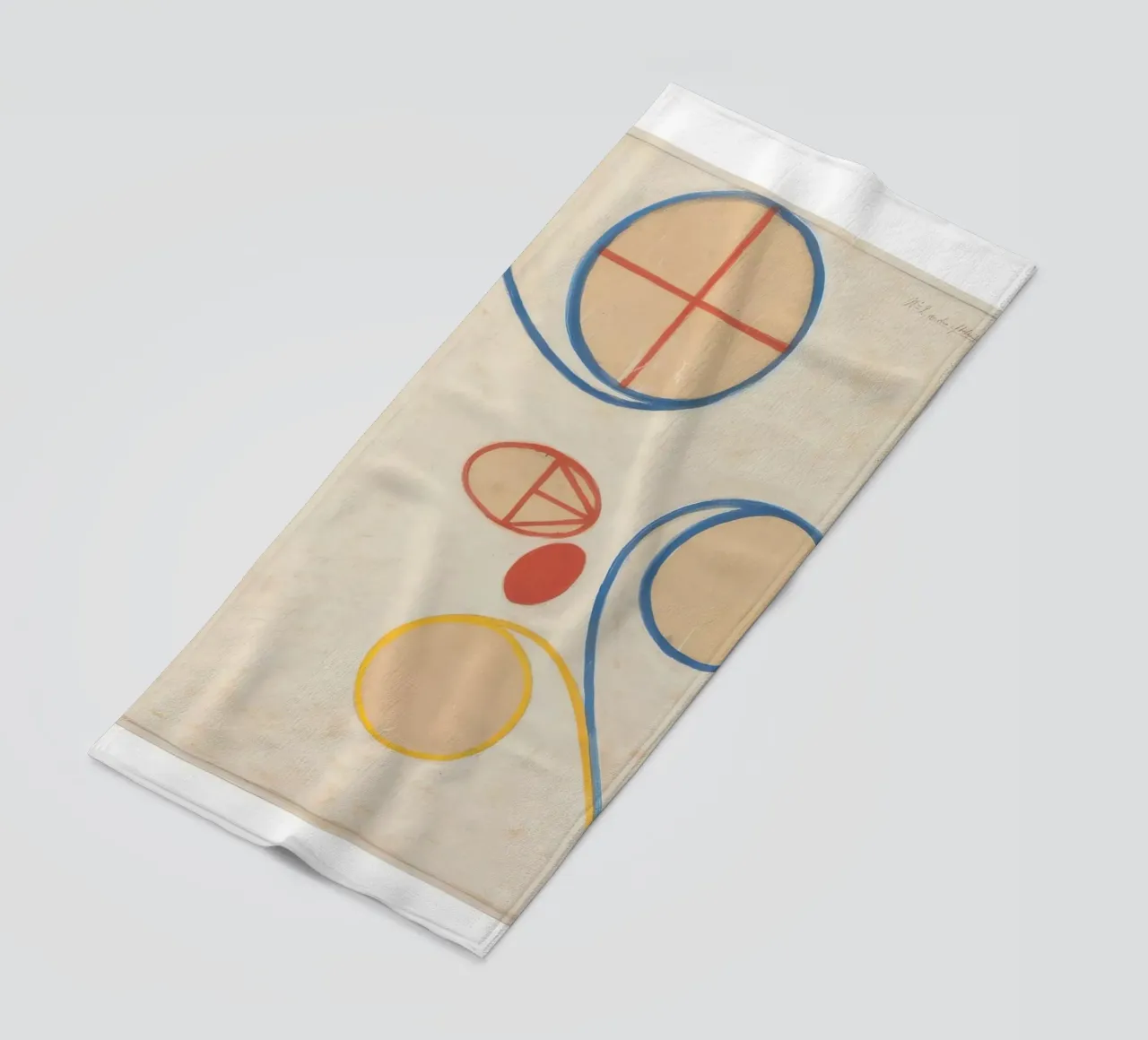 Composizione HILMA AF KLINT telo mare da Hilma HIll