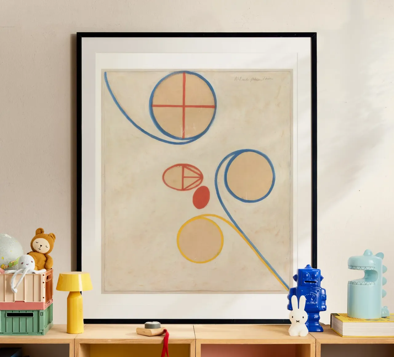 Composizione HILMA AF KLINT carta hahnemühle da Hilma HIll