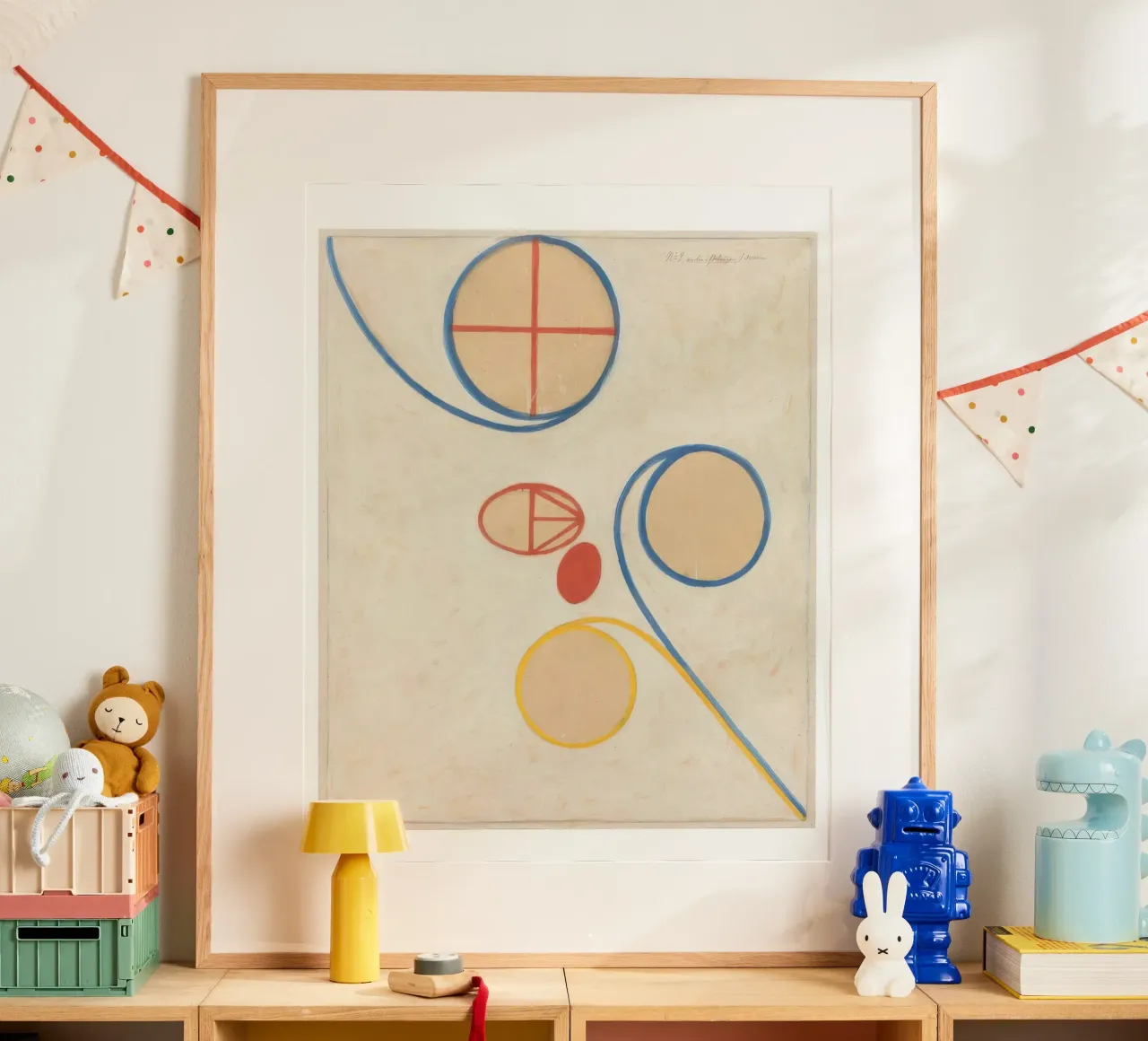 Composizione HILMA AF KLINT carta hahnemühle da Hilma HIll