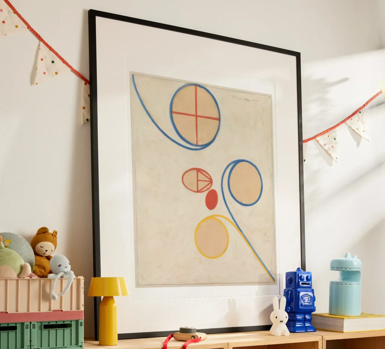 Composizione HILMA AF KLINT carta hahnemühle da Hilma HIll