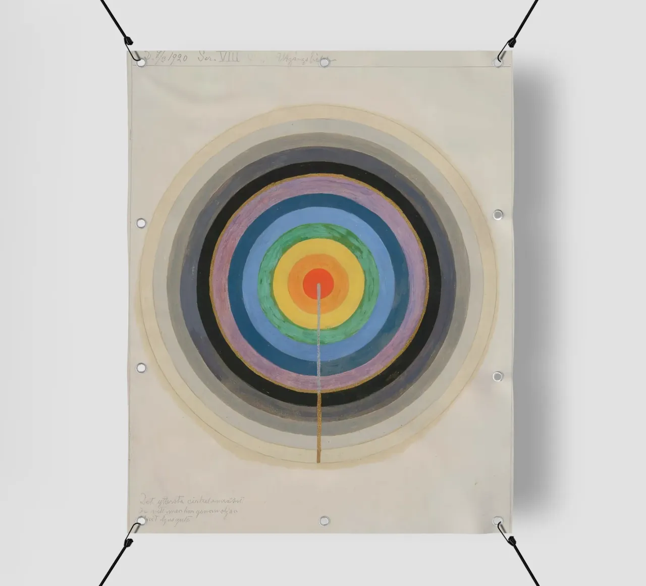 Spettro cromatico di HILMA AF KLINT telo in pvc da Hilma HIll
