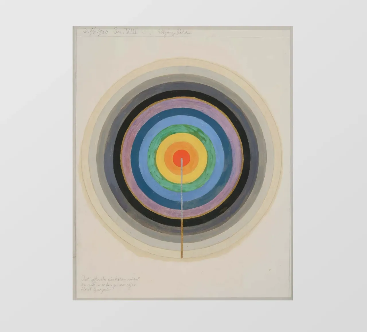 Spettro cromatico di HILMA AF KLINT telo in pvc da Hilma HIll