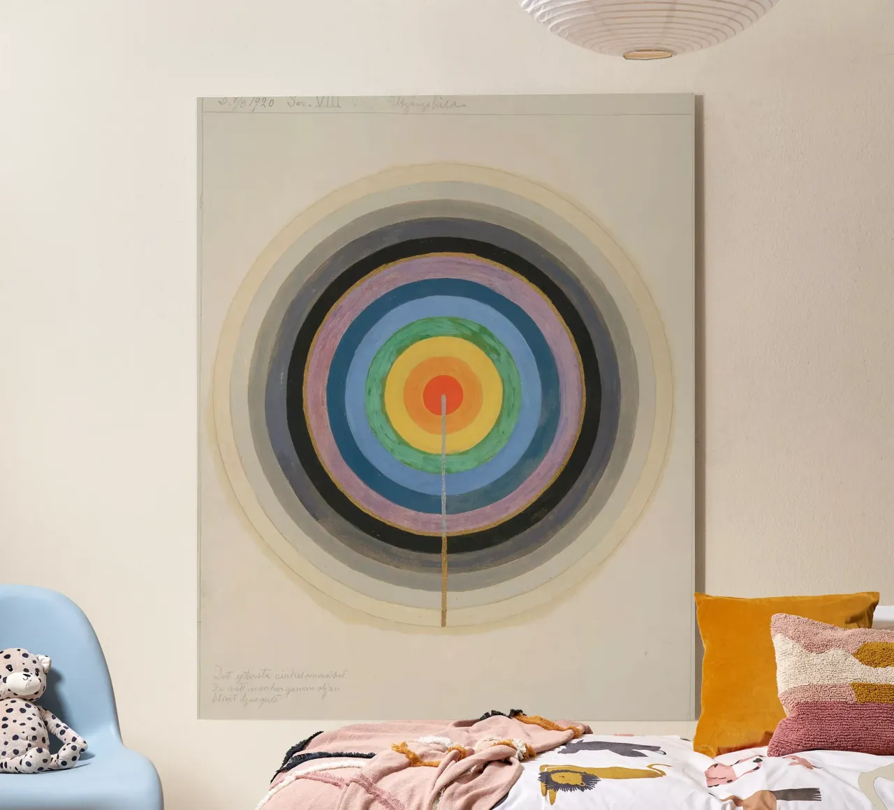Spettro cromatico di HILMA AF KLINT plexiglass da Hilma HIll