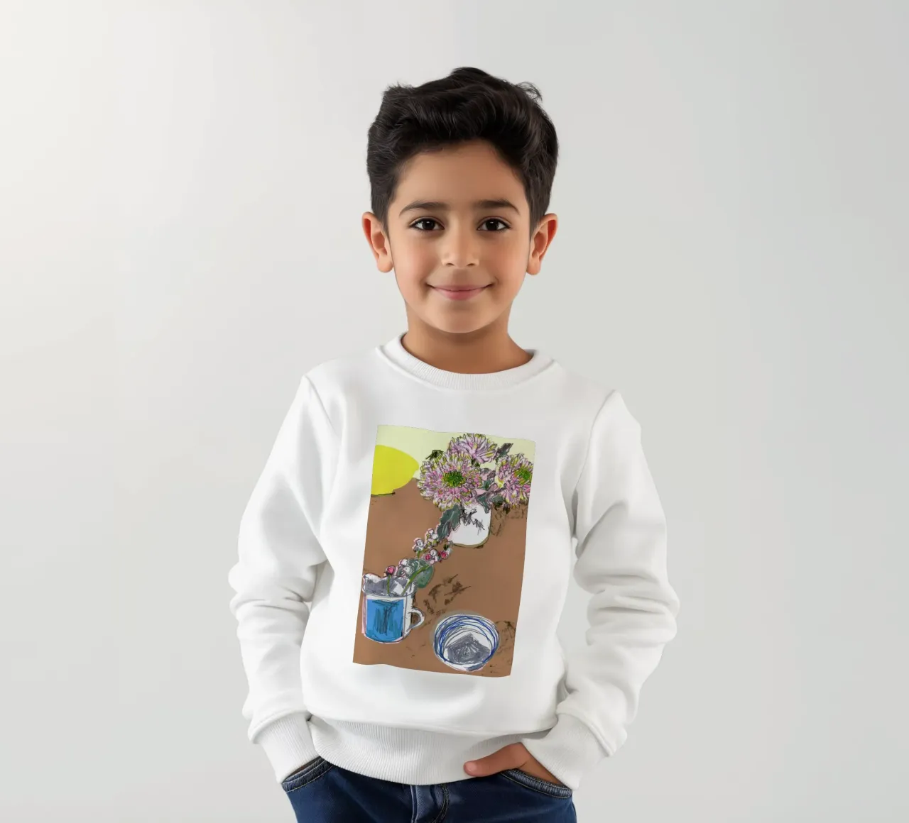 The Yellow Bowl kids sweatshirt by Stars Above Us