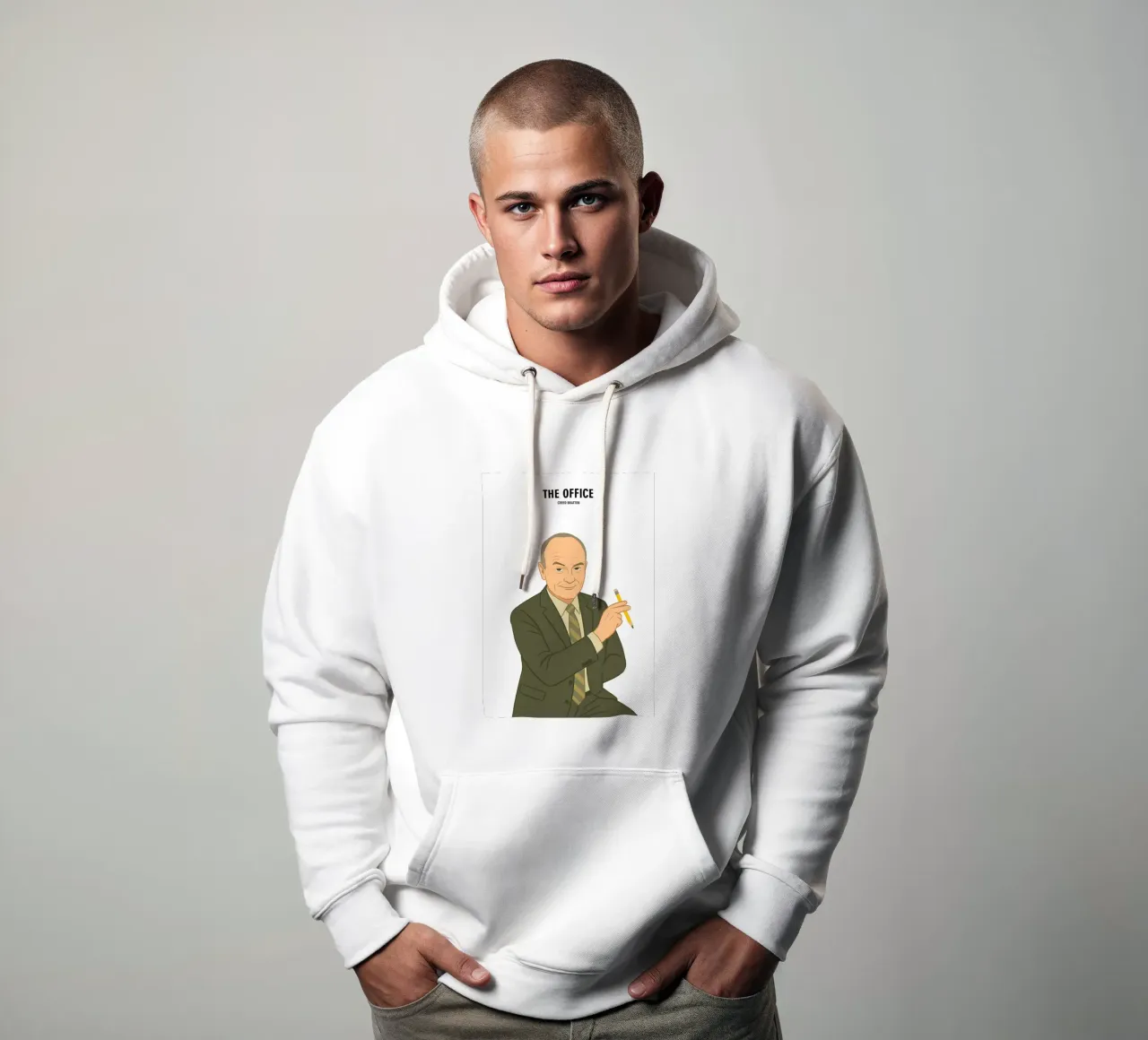 Creed Bratton The Office felpa con cappuccio da MoviesArt
