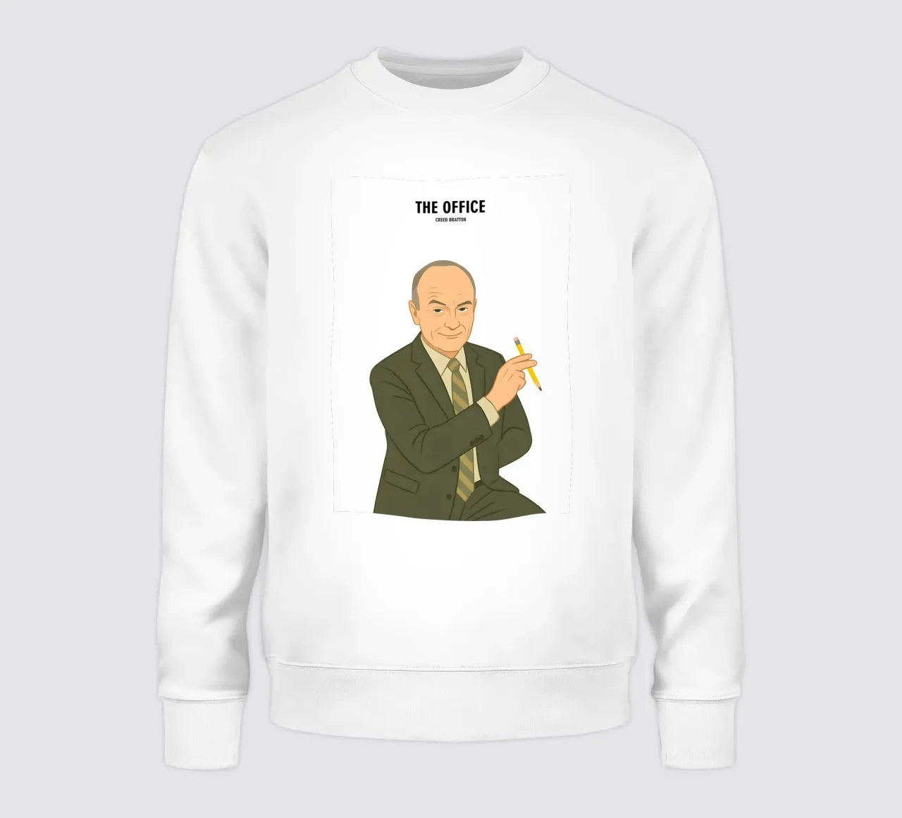Creed Bratton The Office felpa da MoviesArt
