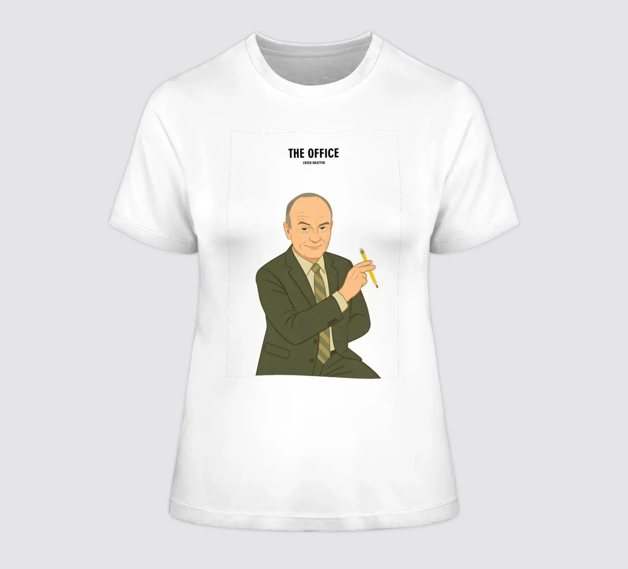 Creed Bratton The Office t-shirt da donna da MoviesArt