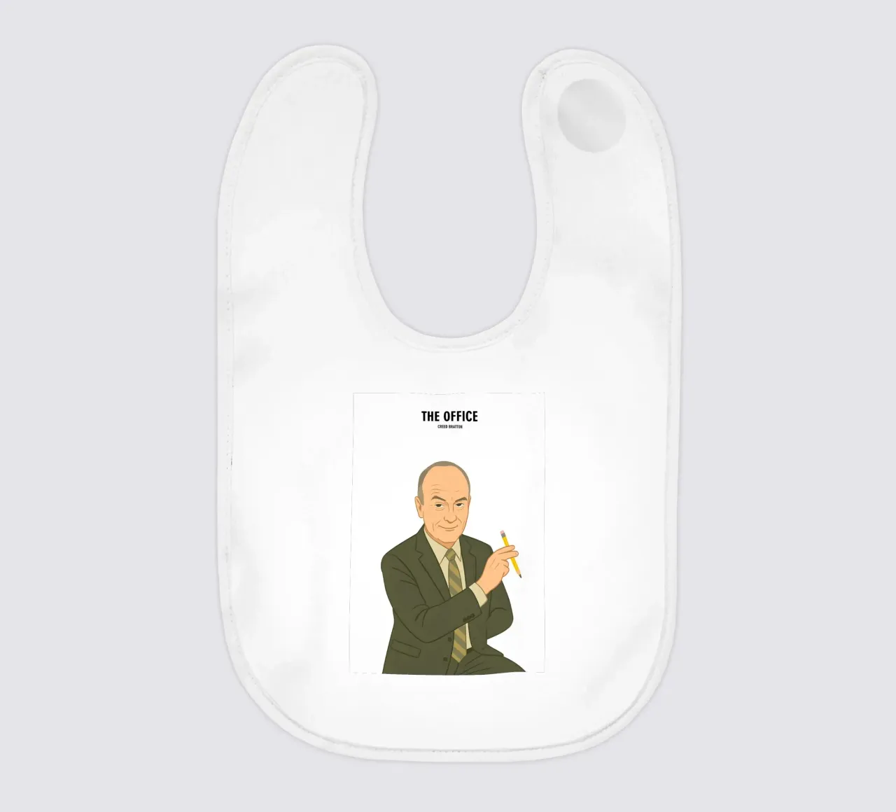 Creed Bratton The Office bavaglino da MoviesArt