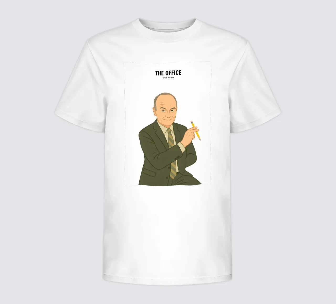 Creed Bratton The Office kids t-shirt by MoviesArt