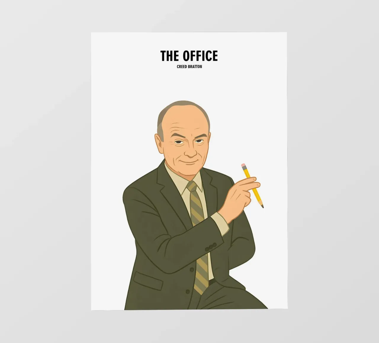 Creed Bratton The Office telo in pvc da MoviesArt