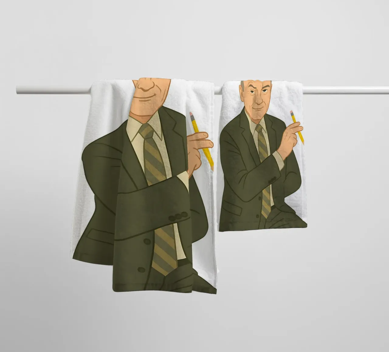 Creed Bratton The Office asciugamano da bagno da MoviesArt