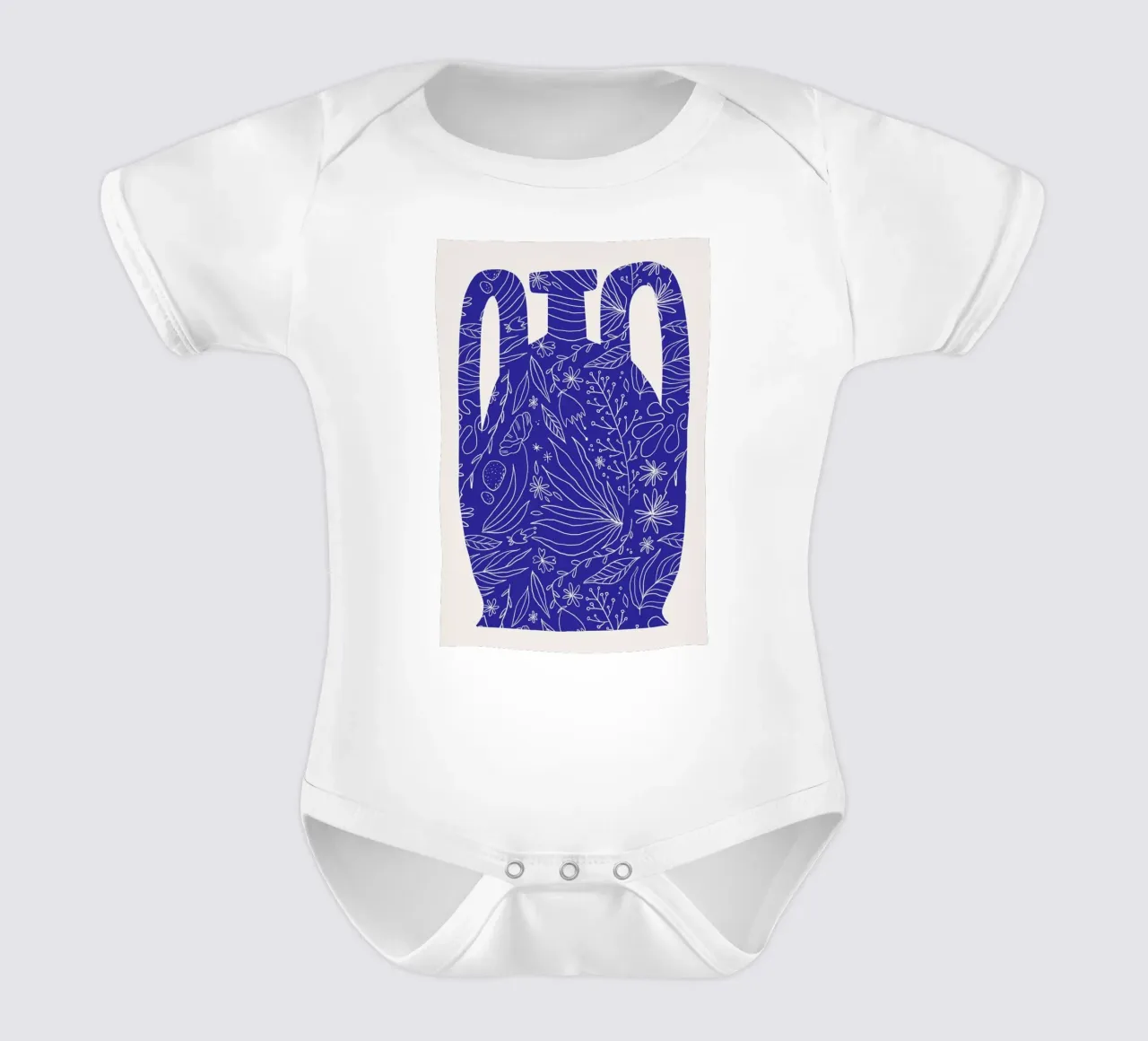 Transparent body neonato maniche corte da Pure