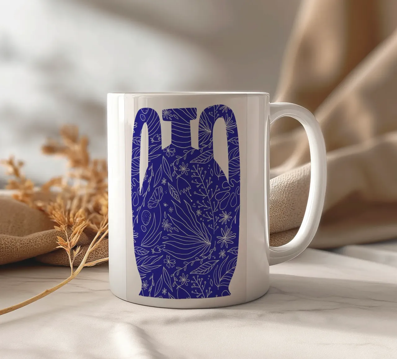 Transparent tazza in ceramica da Pure
