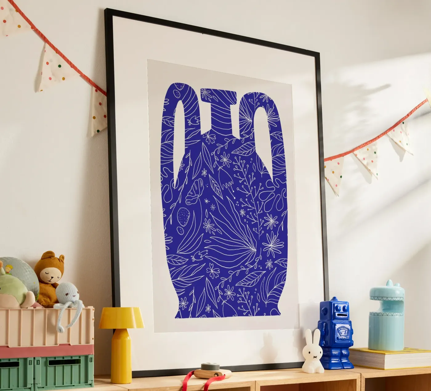 Transparent poster van Pure