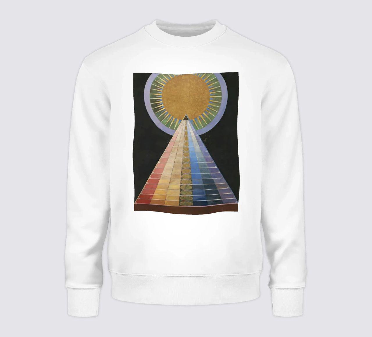HILMA AF KLINT concentric felpa da Hilma HIll