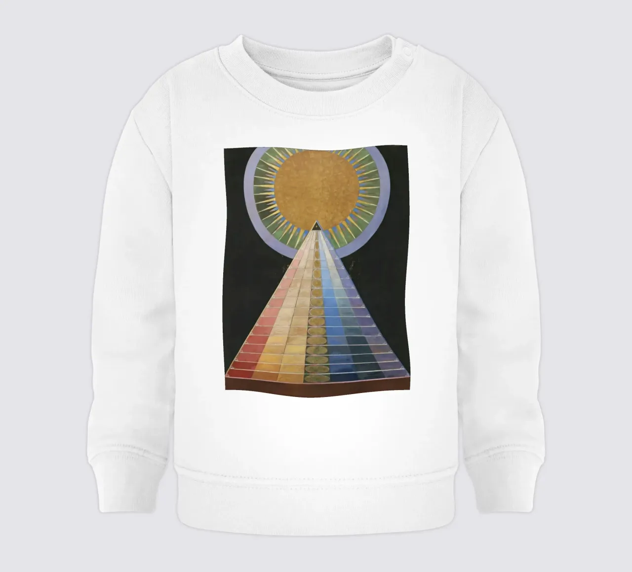 HILMA AF KLINT konzentrisch Baby Sweatshirt von Hilma HIll