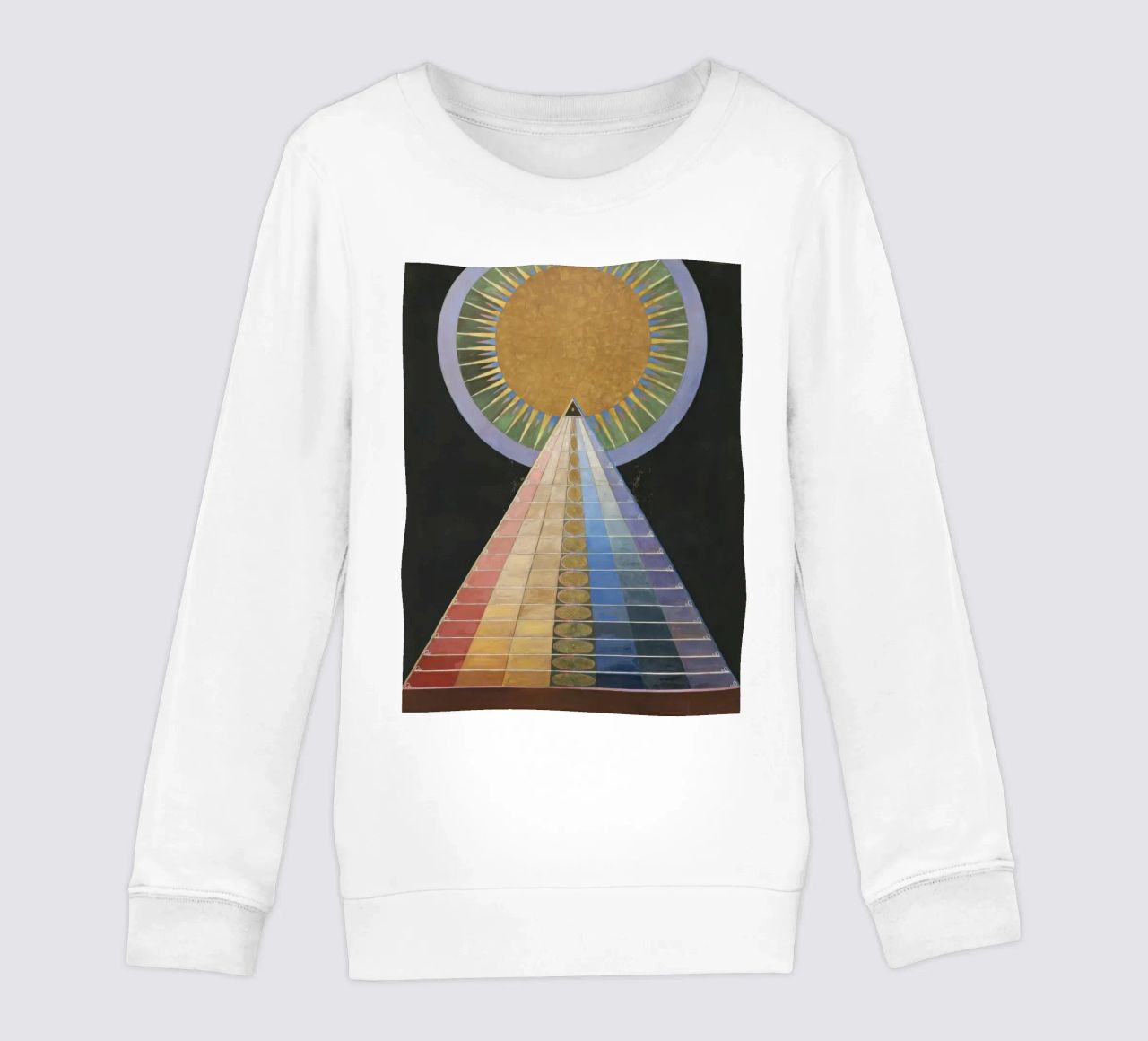 HILMA AF KLINT concentric felpa bambino da Hilma HIll