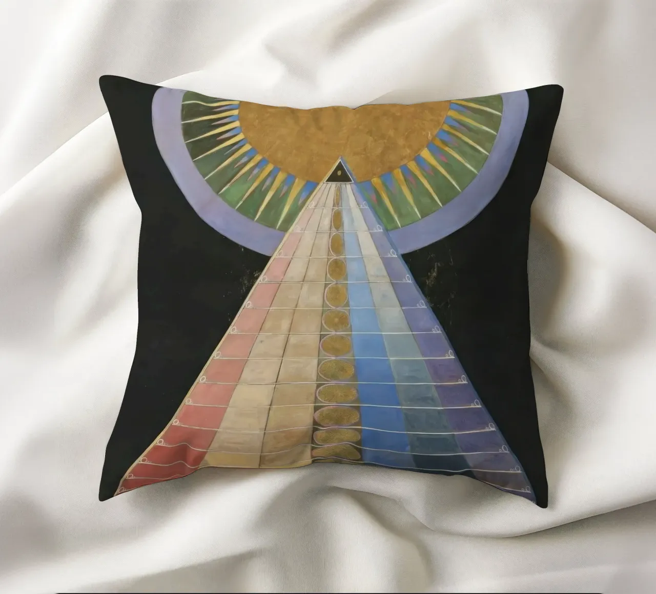 HILMA AF KLINT concentric cuscino da Hilma HIll