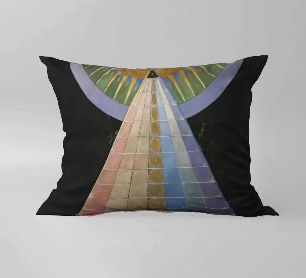 HILMA AF KLINT concentric cuscino da Hilma HIll