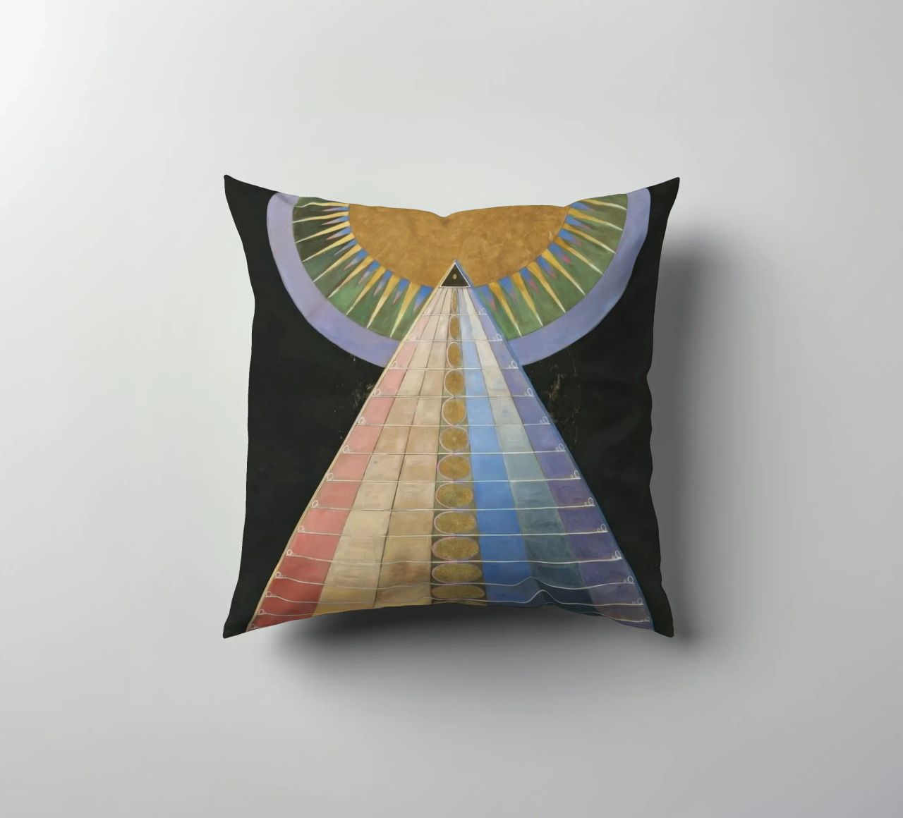 HILMA AF KLINT concentric cuscino da Hilma HIll